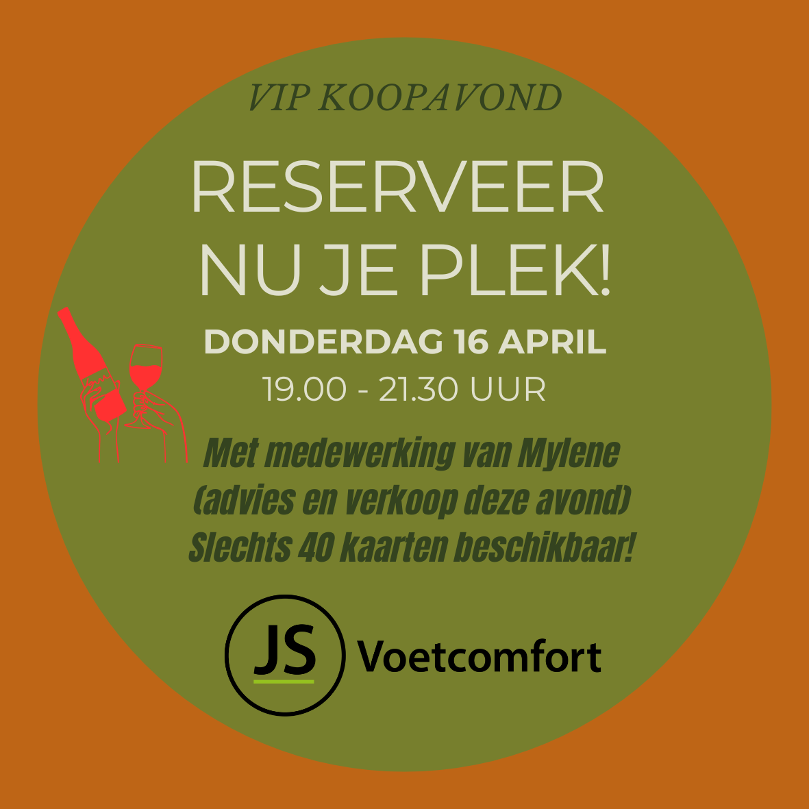 Inschrijving; VIP Koopavond